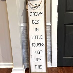Love Grows Best Wall Decor from Hobby Lobby